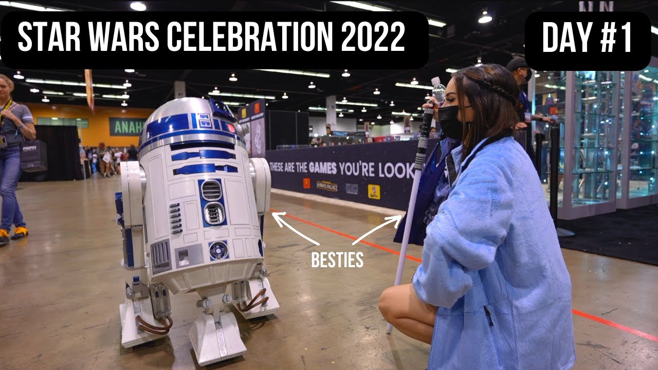 STAR WARS CELEBRATION: DAY 1 | DROIDS, KENOBI PREMIERE, ETC!!