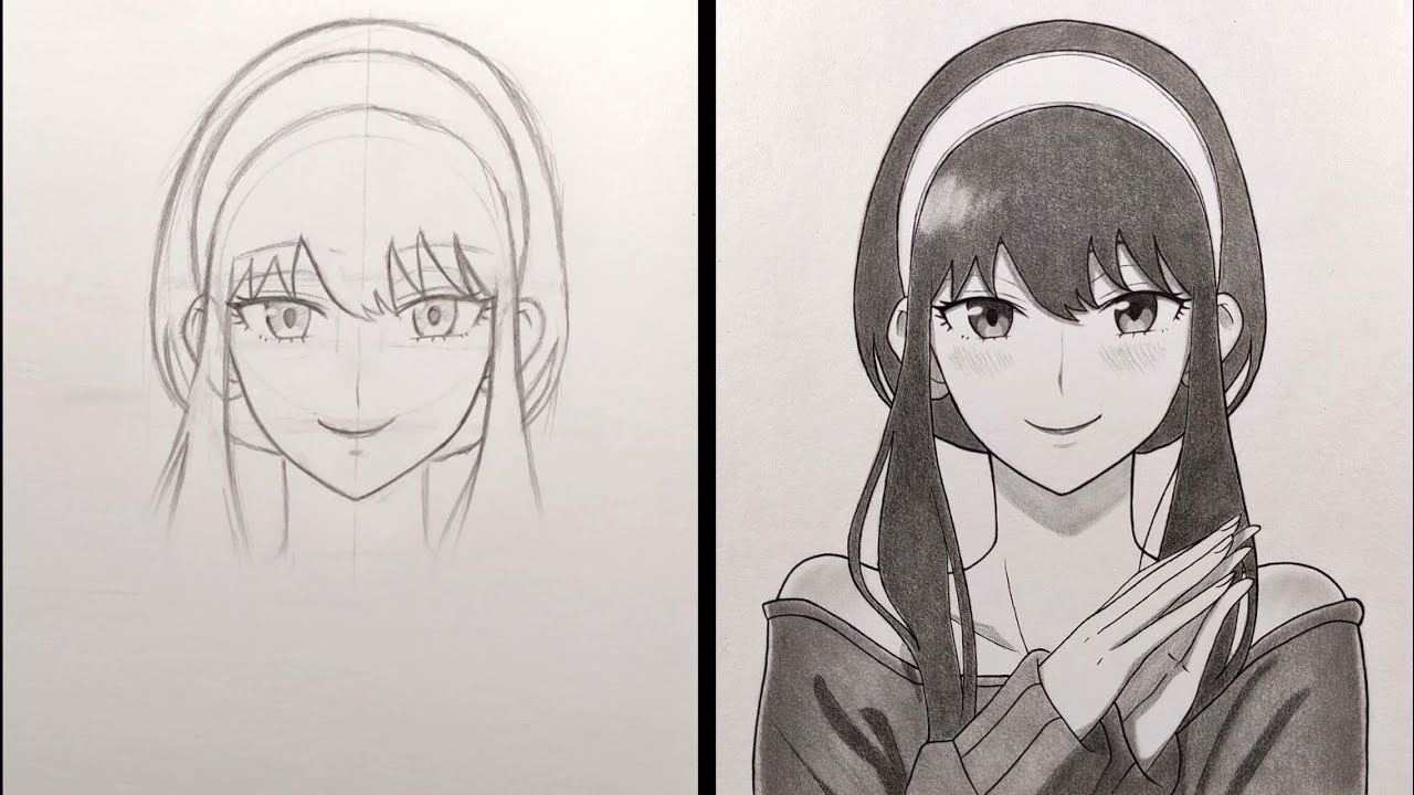 Как рисовать Yor Forger - [Spy x Family]