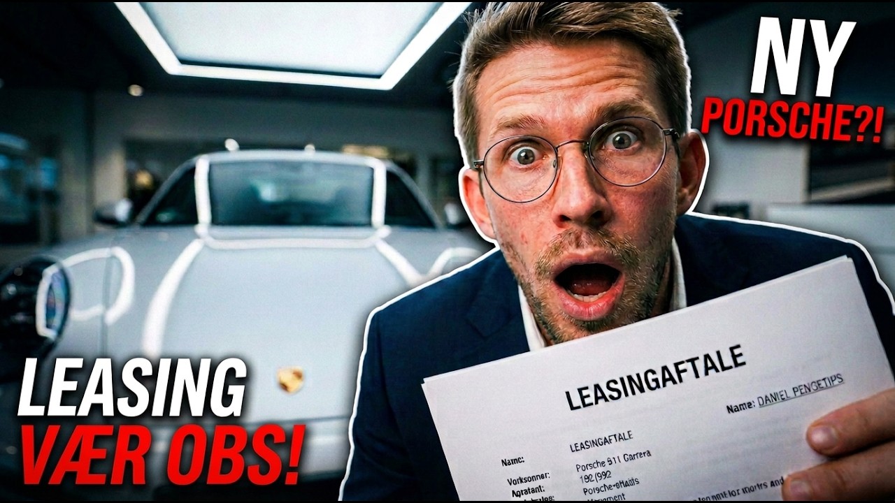 Udforsker leasing af drømmebilen (Porsche 911)