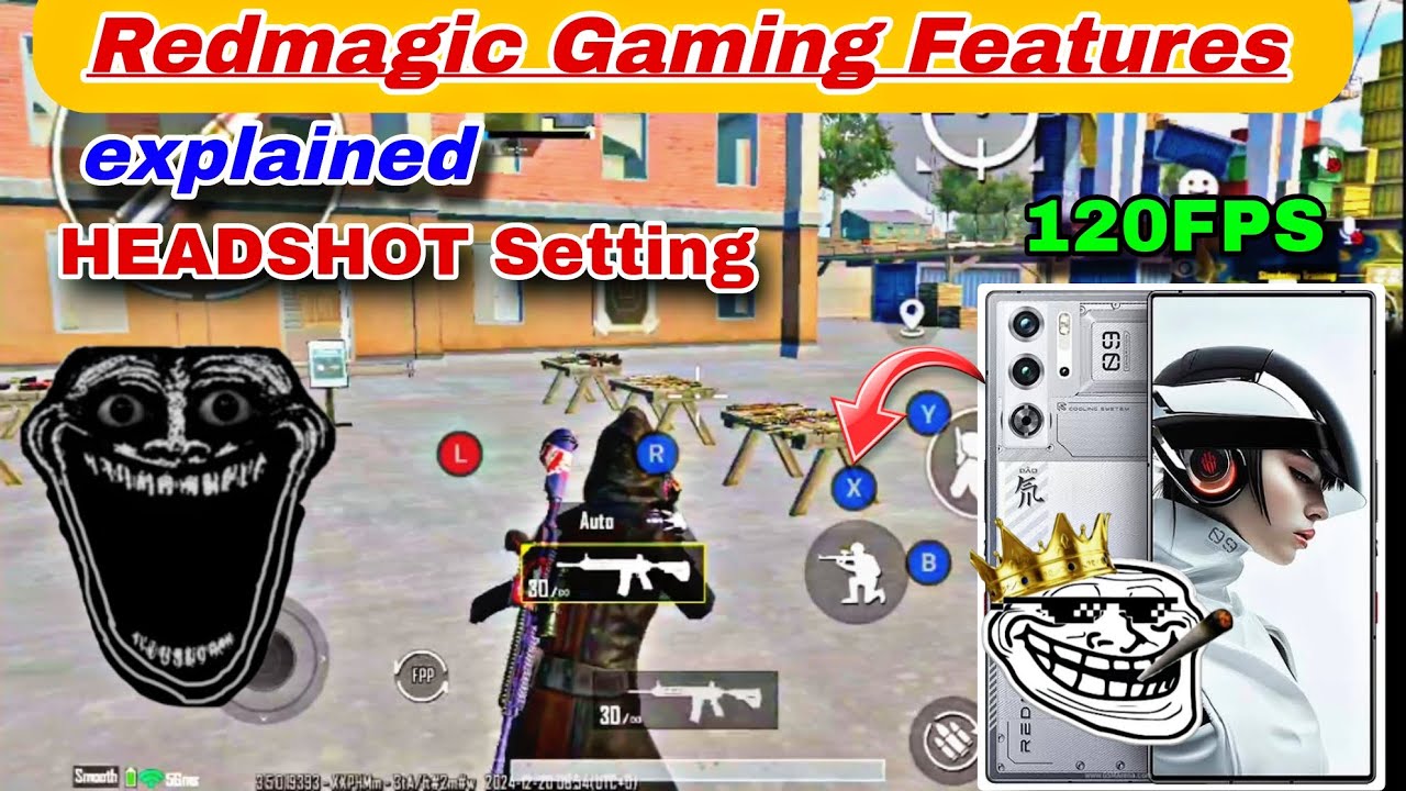 redmagic gaming features 🔥 | redmagic gaming features for pubg mobile/bgmi | redmagic 10 pro review.