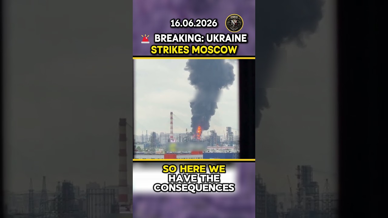 BREAKING: UKRAINE STRIKES MOSCOW🚨Military Summary 2026.06.16  #russia #ukraine #news