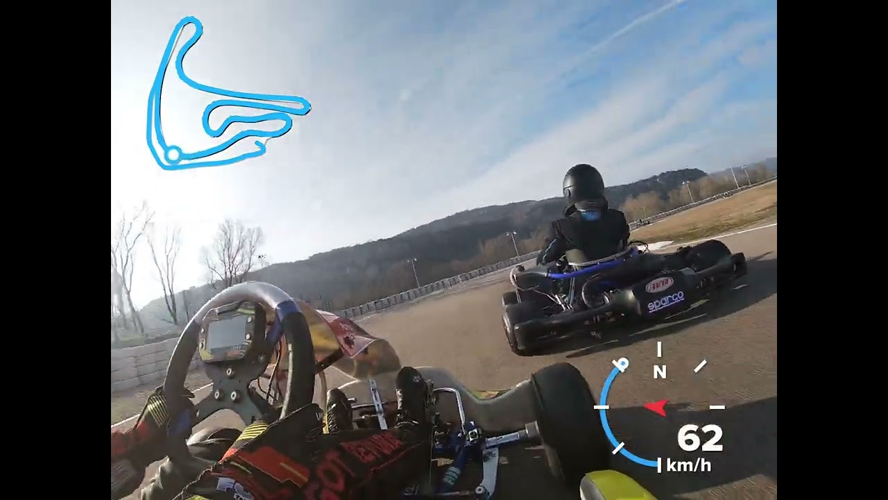 Onboard Timeo valence karting