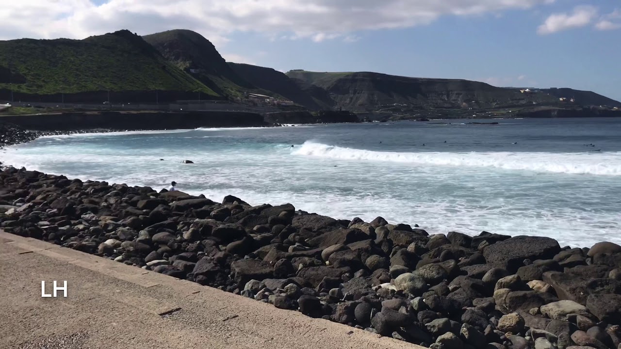 PLAYA DE LAS CANTERAS VUELVE EL BUEN TIEMPO, ADIOS FILOMENA POR LUIS HERNÁNDEZ