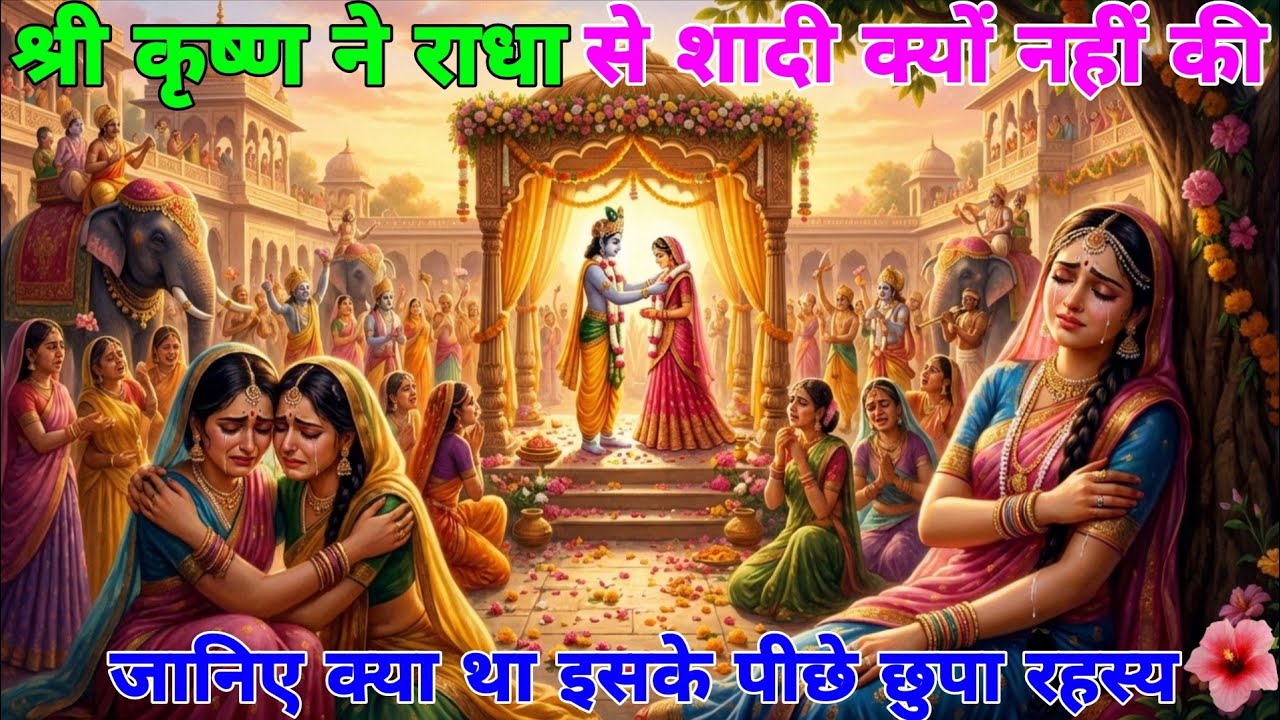 श्री कृष्ण ने राधा से शादी क्यों नहीं की? जानिए क्या था इसके पीछे छुपा रहस्य || Vidya Gyan Sagar