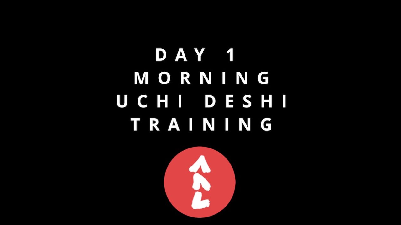 Uchi Deshi morning training - Said Sebbagh Sensei