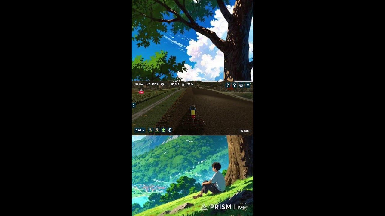 live Farming simulator 23 heavy filed work