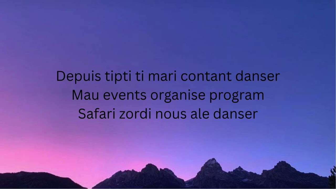 IMPUISSANT - Swanki Ft Mau Events (LYRICS)