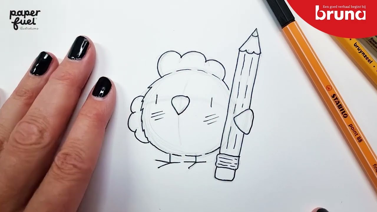 Bruna kip promarker Karin Luttenberg