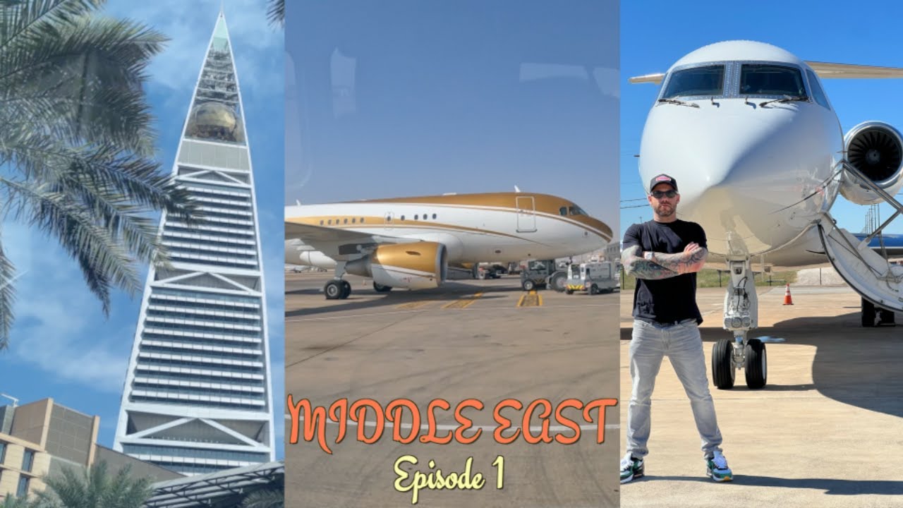 Transatlantic Gulfstream Flight - LA to Saudi Arabia