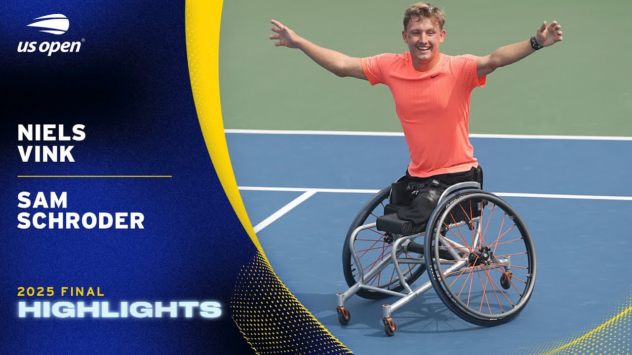 Niels Vink vs. Sam Schroder Highlights | 2025 US Open Final