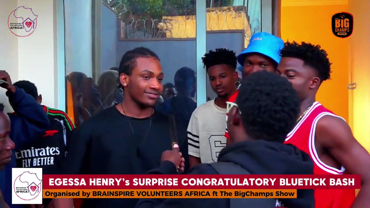 EGESSA HENRY CELEBRATED FOR HIS TIKTOK BLUETICK