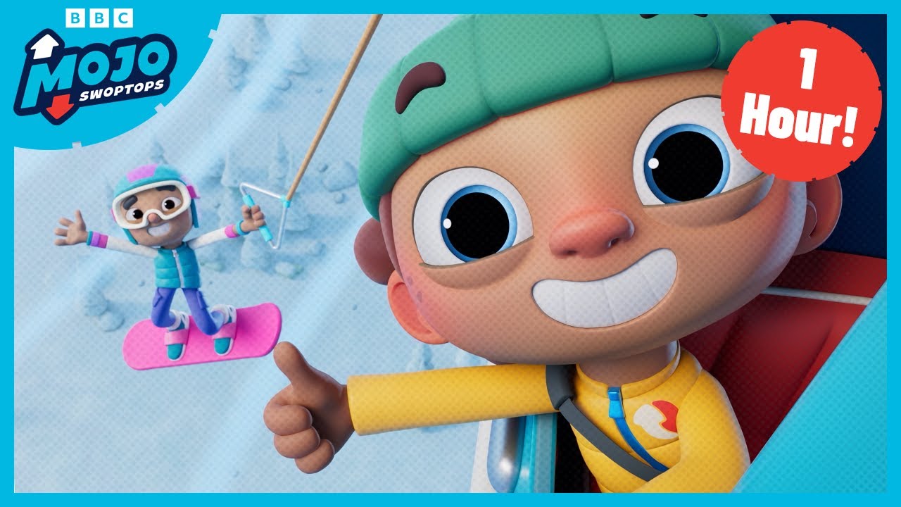 Extremely Cool TOP Action Adventures! 🏂 | Kids Truck Cartoon COMPILATION | Mojo Swoptops