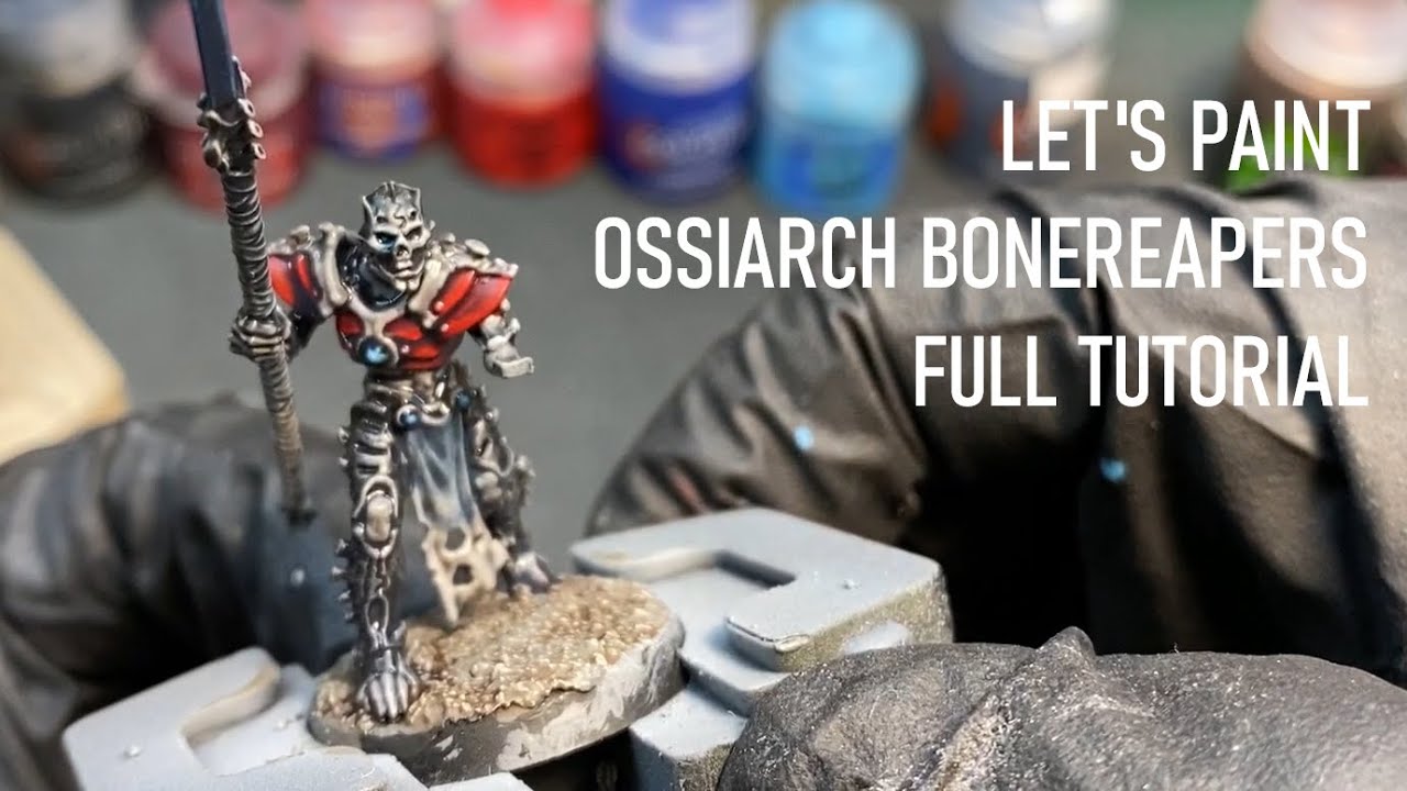 Painting Ossiarch Bonereapers Mortek Guard Full Process