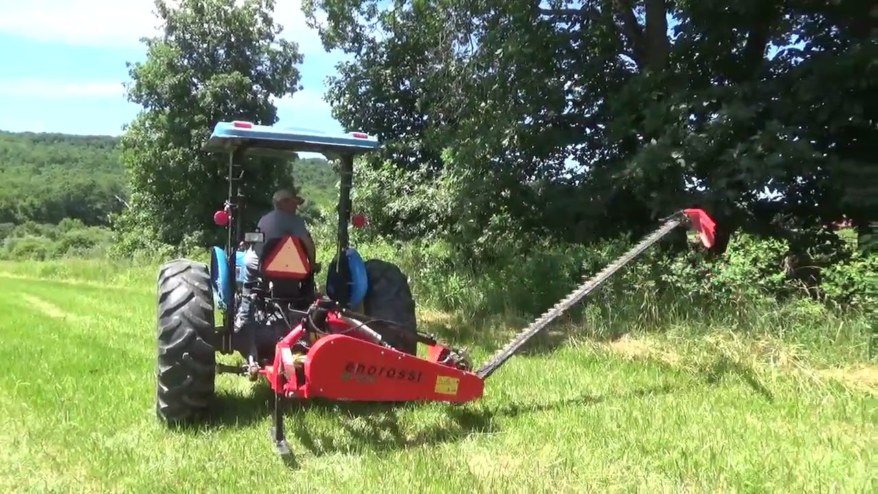 Enorossi BF-270H Sickle Bar Mower Hydraulic Lift 3 Point Hitch Double Acting Cutter 540 PTO For Sale