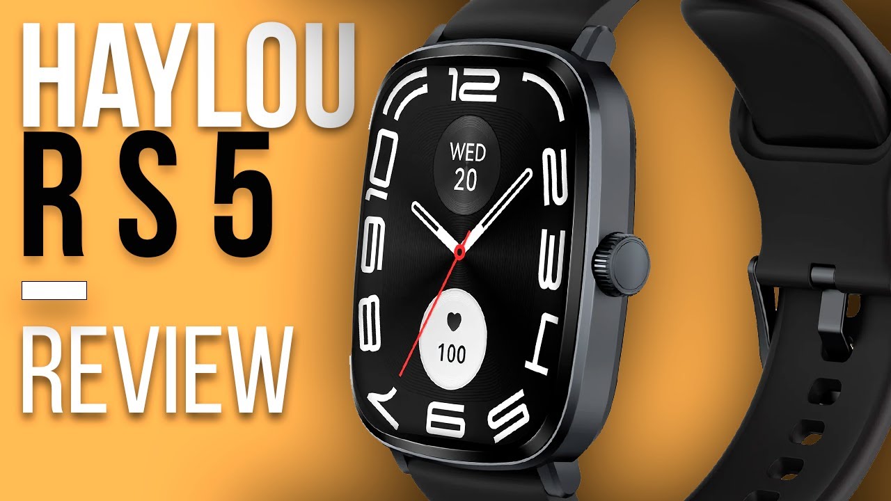 HAYLOU RS5 Unboxing Review - AMOLED, BEM ACABADO e BOA BATERIA! Mas vale a pena? É bom?