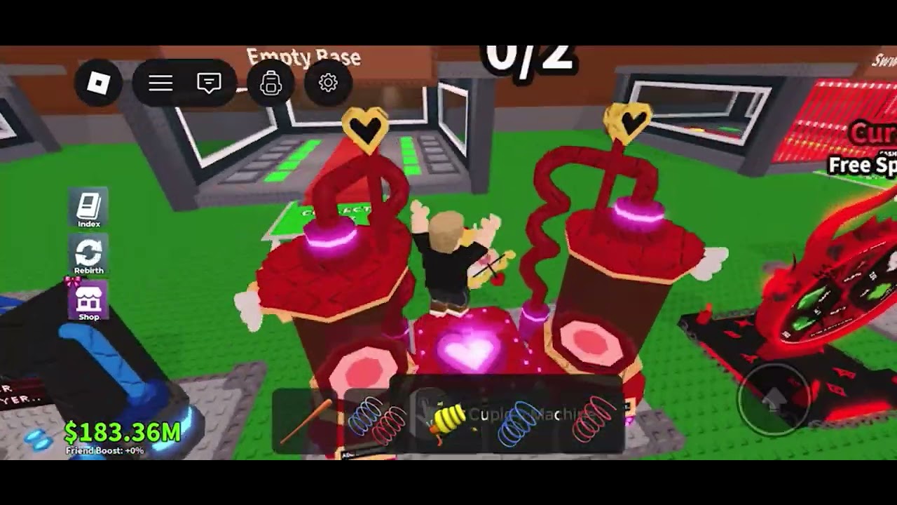 Learning how to play Roblox 