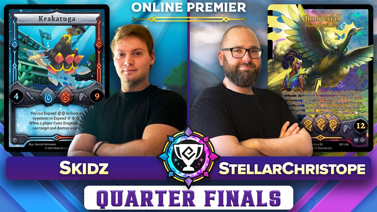 SKIDZ против STELLAR CHRISTOPHE &mdash; Elestrals TCG, ТОП-8 | Премьер-турнир, 13 июня