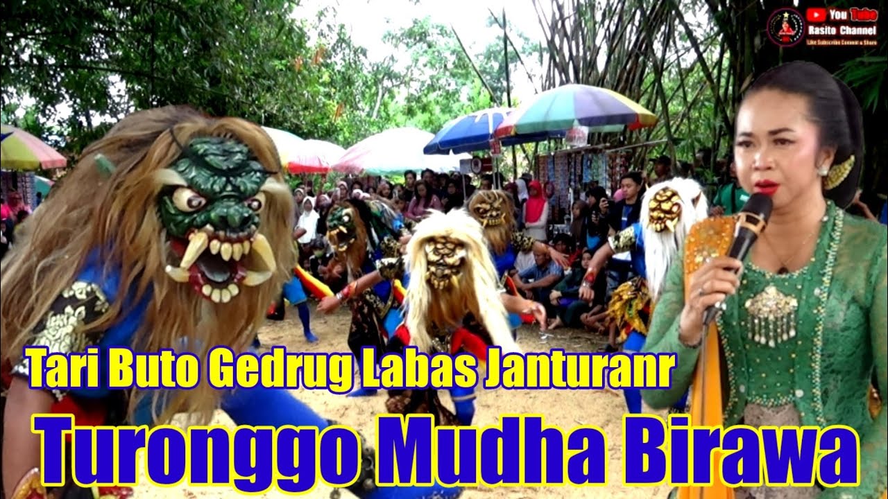 Tari Buto Gêdrug  labas Janturan Ebeg TURONGGO MUDHA BIRAWA Live Bumiagung Rowokele Kebumen