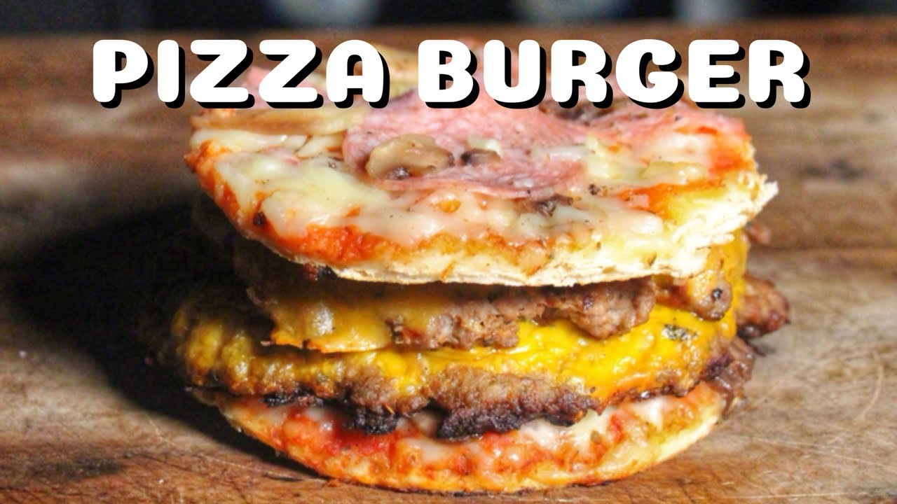 Quick and Dirty SMASHED Pizza Burger from my MOESTA One GRILL - 0815BBQ - International