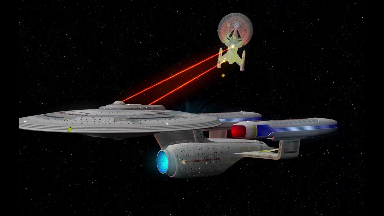 USS Titan vs USS Vanquiser and ISS Vanquisher