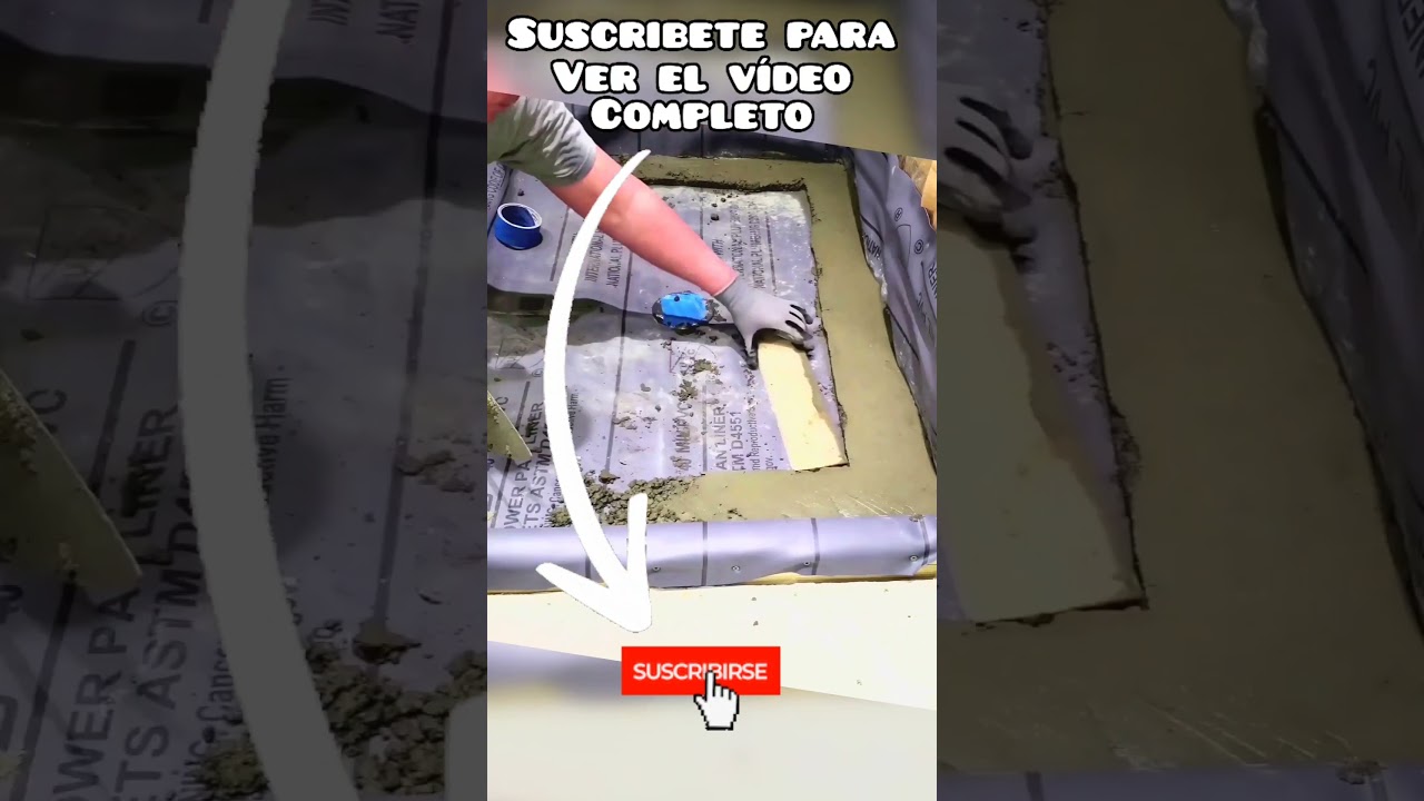 Base de Cemento para Ducha Paso a Paso #shorts