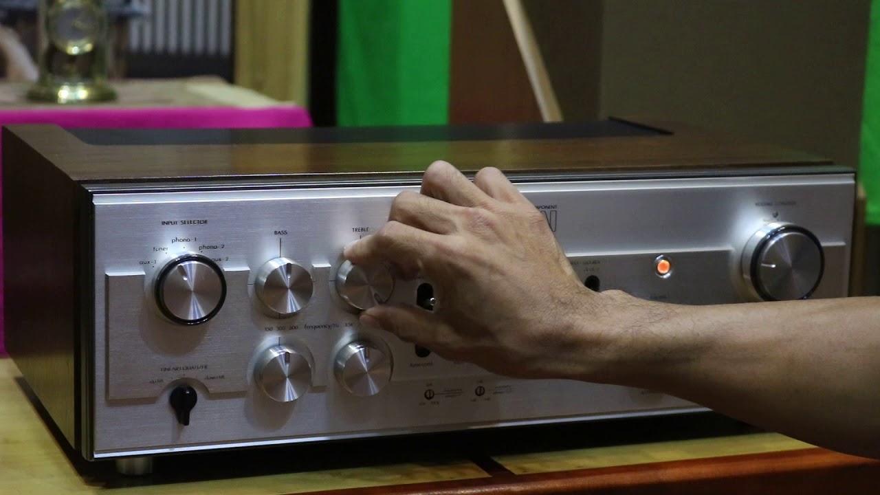 TEST LUXMAN L-100  12 s&ograve;. mưa dem tinh nhỏ