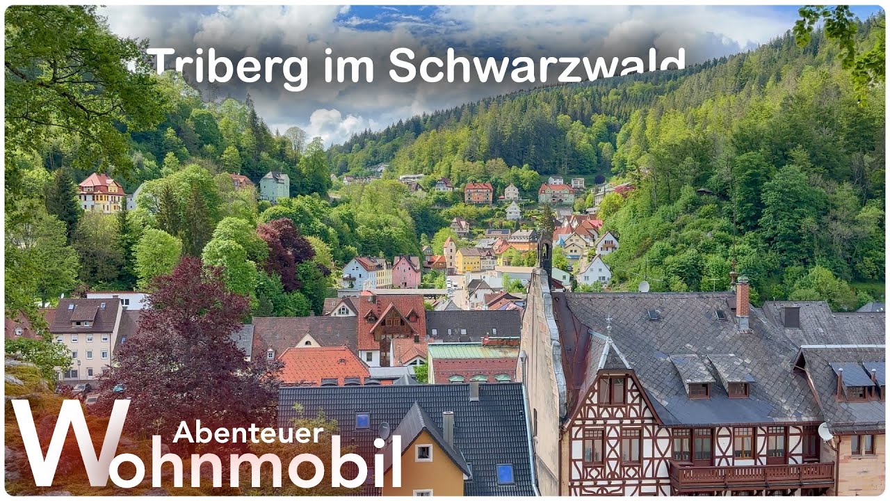 Abenteuer Wohnmobil: Triberg im Schwarzwald. Stellplatz, Bummel, Tourismus und ruhige Ecken.