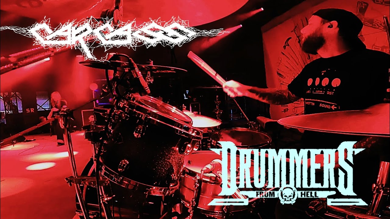CARCASS-Tools of the Tradet. Dan Wilding. Live at @SummerDyingLoud   2025 (Drum Cam)