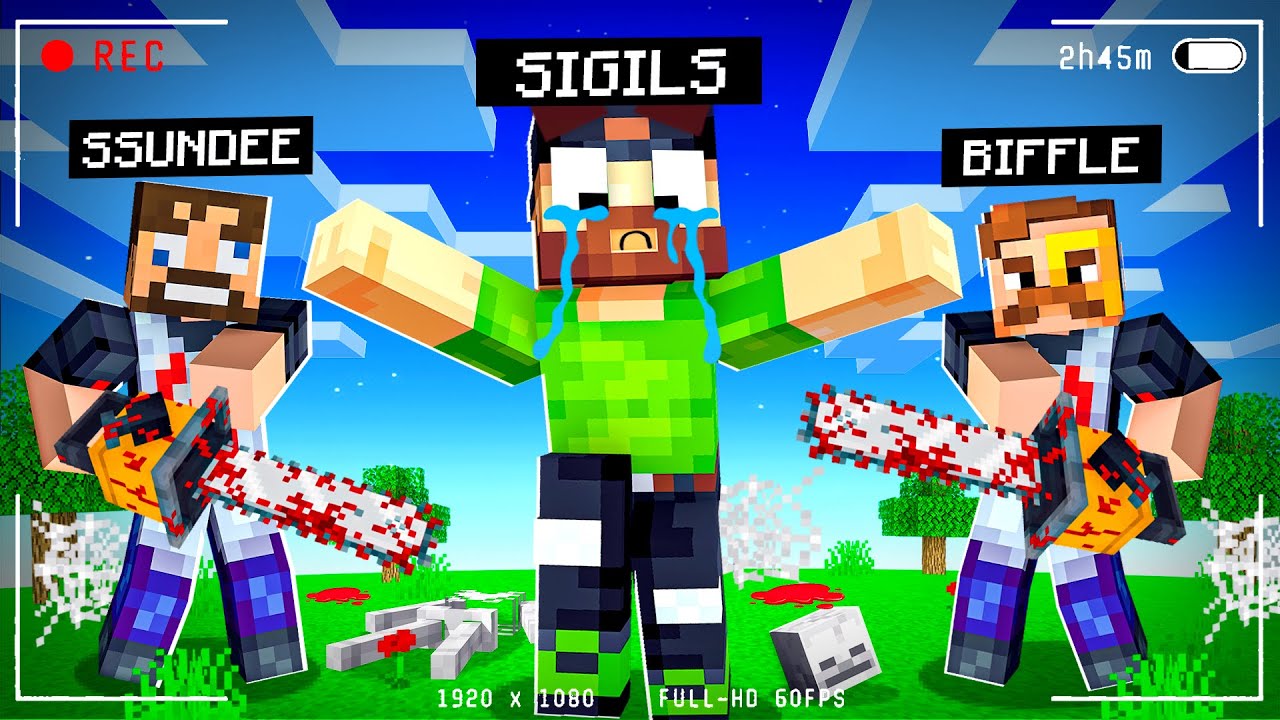 Escape the KILLER TEAM in Minecraft