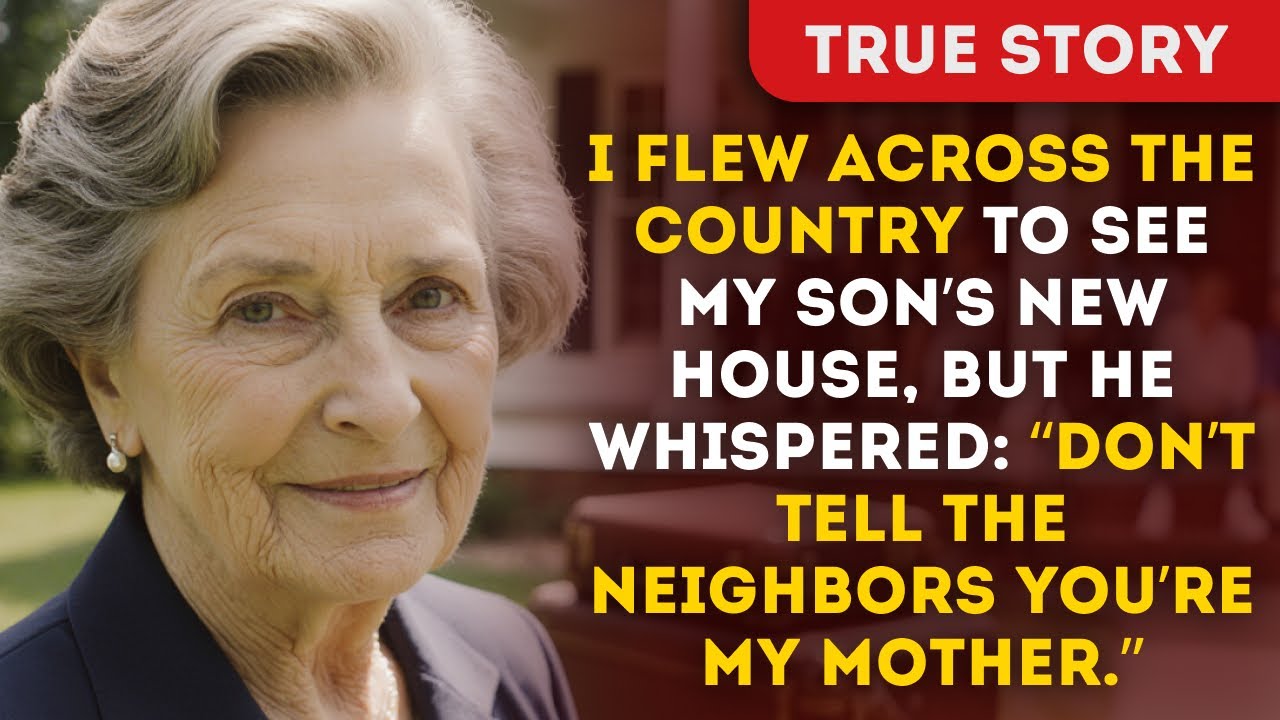 I Flew Across The Country To See My Son’s New House, But He Whispered: “Don’t Tell The Neighbors…