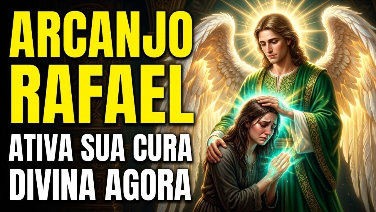 ✨ ARCANJO RAFAEL: Ouça Agora e Receba Cura Física e Espiritual Imediata