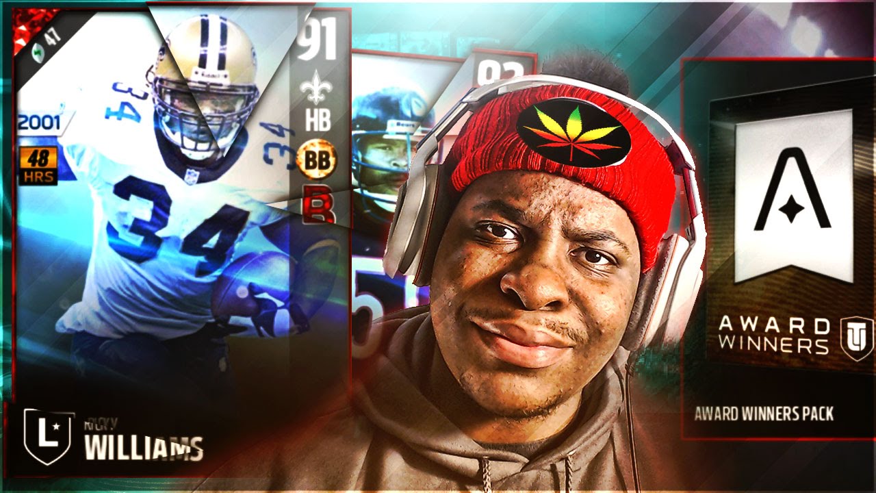 RICKYYYYY! AWARD WINNERS PLAYER PACK! OMG-WORTHY LEGENDS! RICKY WILLIAMS AND MIKE SINGLETARY! MUT 17