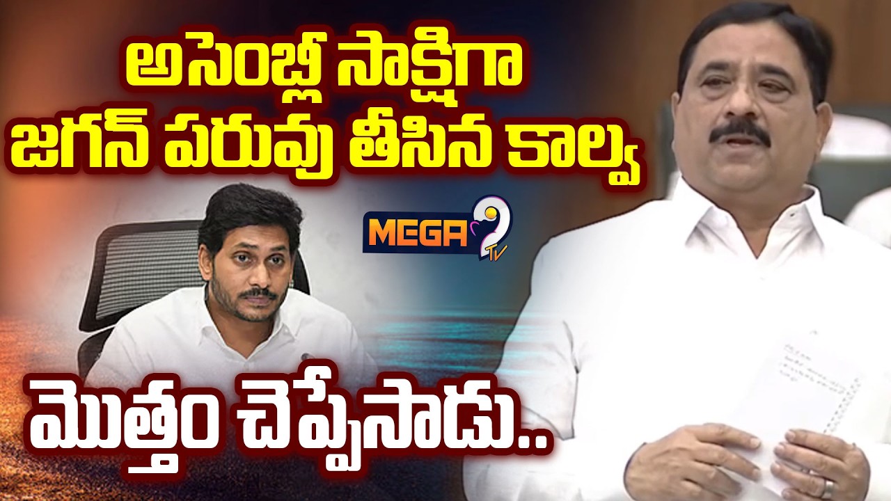 అన్ని చెప్పేసాడు! | Rayadurg MLA Kalava Srinivasulu Interesting Speech in AP Assembly | Jagan |Mega9