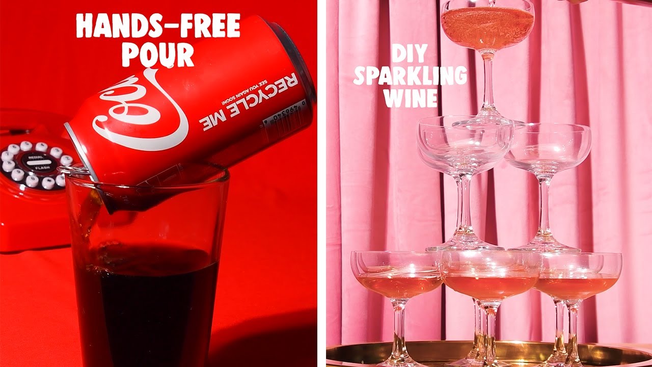 15 Drink Hacks to Try at Your Next Party! So Yummy