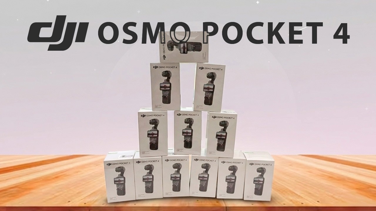 DJI Osmo Pocket 4 уже здесь &mdash; готов к запуску!