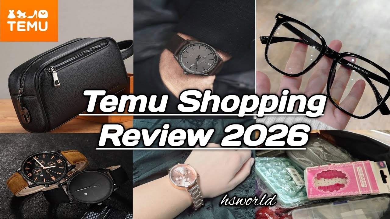 Temu Shopping Review 2026 | Temu Haul | Temu Shopping | Shopping Haul @hsworld9995 