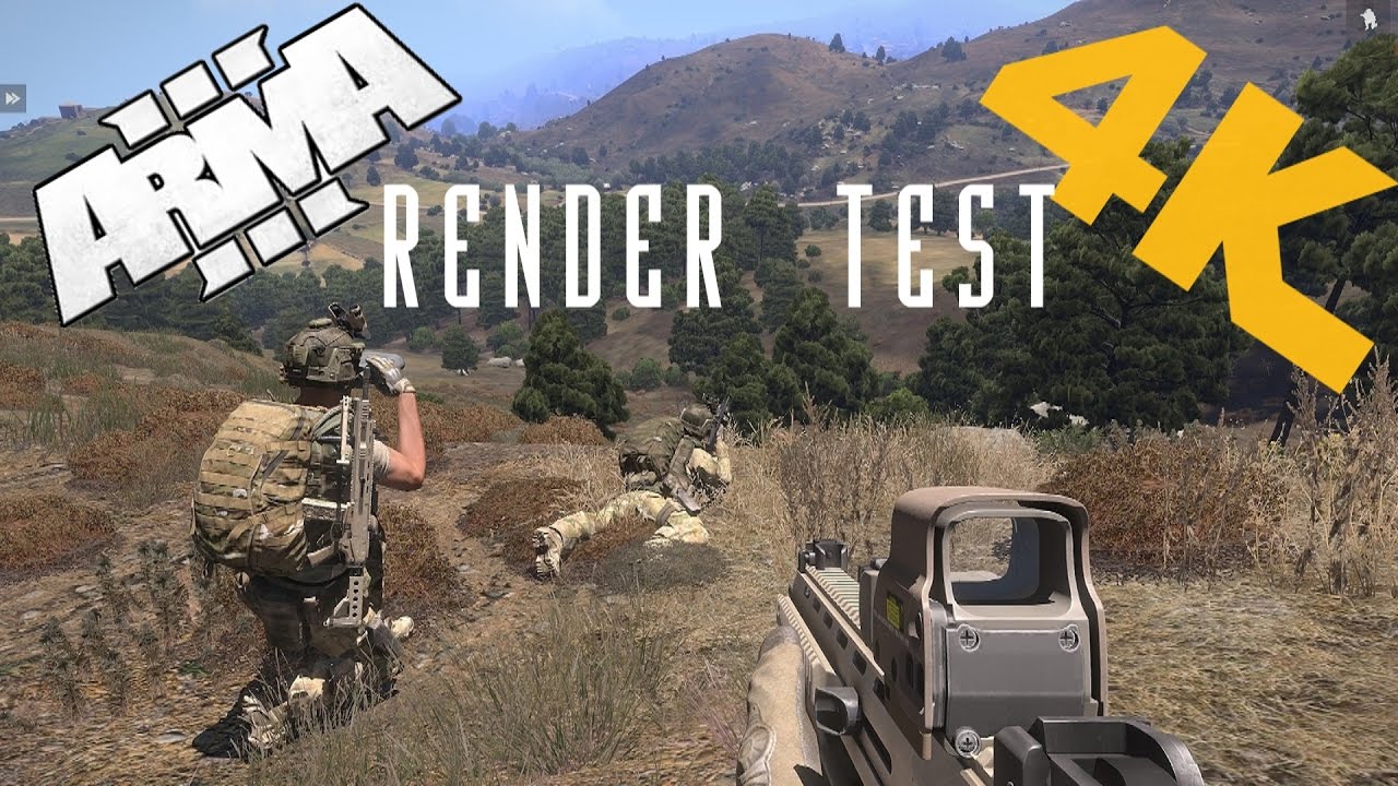 ArmA 3 Battle Royale - 4k Render Test