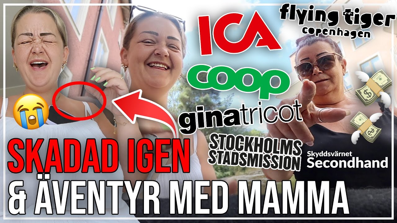 ÄVENTYR MED MAMMA & SKADAT MIG IGEN MVH OTURSFÅGELN | VLOGG