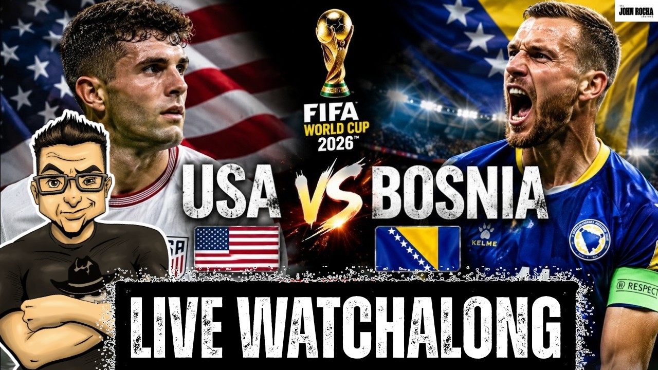 USA vs BOSNIA LIVE! 🇺🇸 Win-or-Go-Home World Cup Reaction!