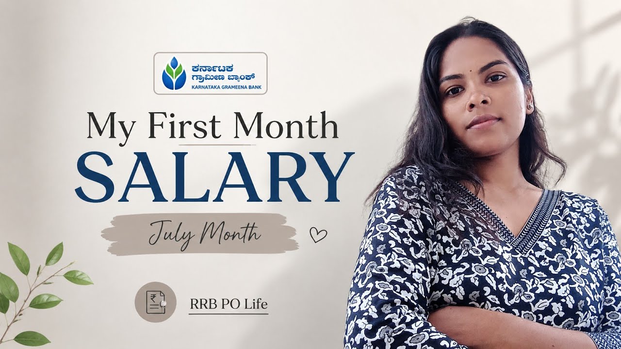 My First Salary After Joining Bank | RRB PO 💵🏦|JULY MONTH 2026  #ibps #salary 