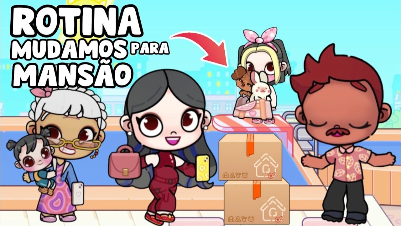 ROTINA MUDANÇA PARA A MANSÃO DO AVATAR WORLD 😱 | AVATAR WORLD ROTINAS E HISTÓRIAS