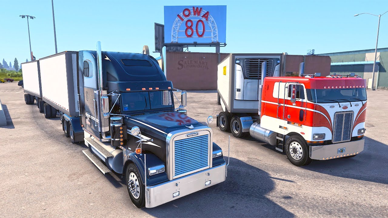 The World's LARGEST Truck Stop is in American Truck Simulator