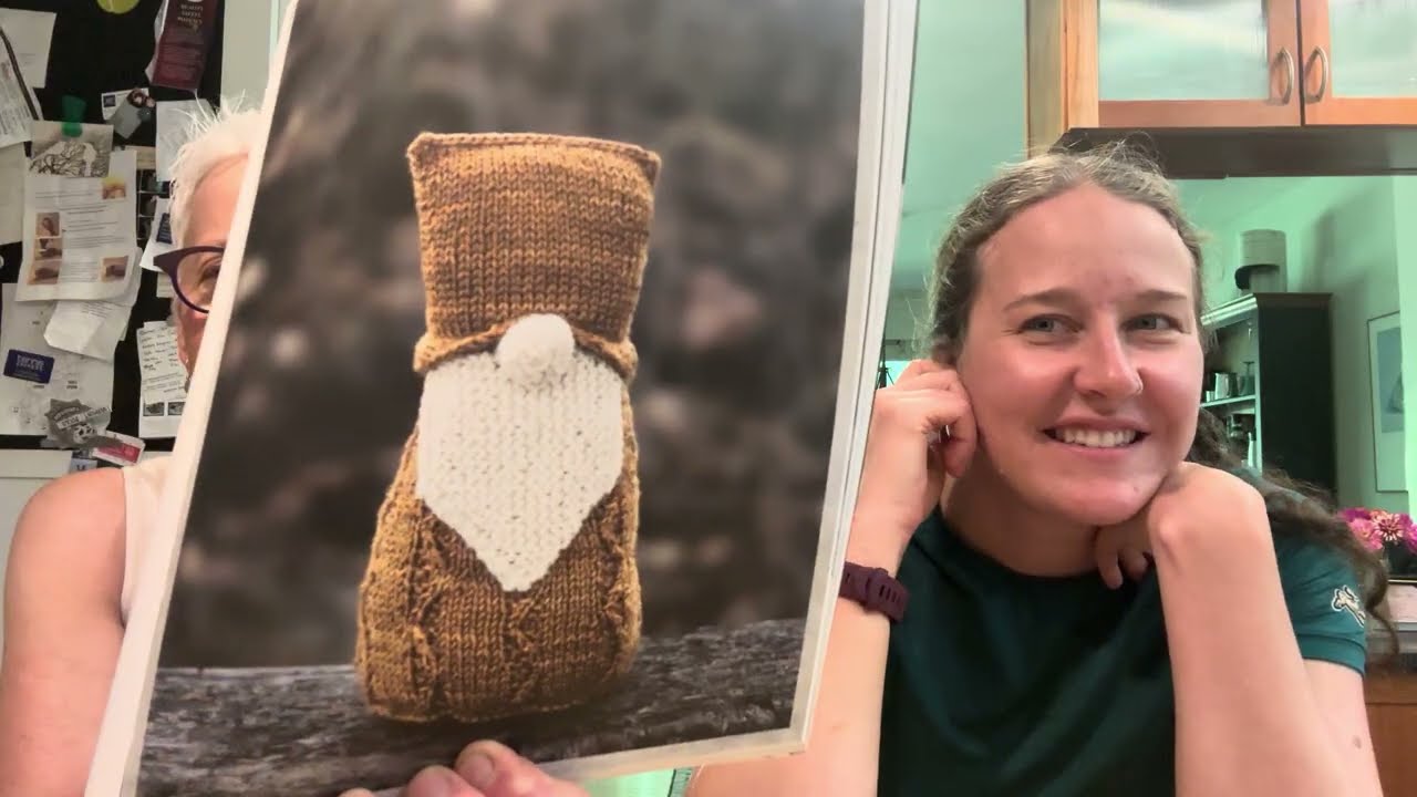 Tiny Desk Knitting Episode 182: My mom is knitting gnomes!