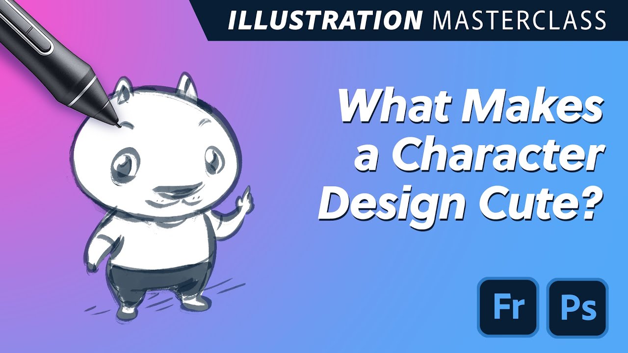 Illustration Masterclass with Kyle T. Webster - What Makes a Character Design Cute?