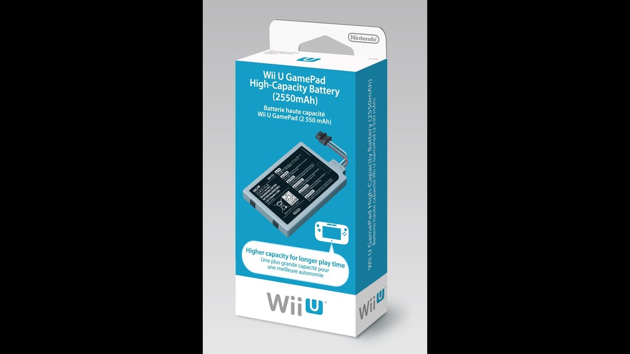 Геймпад Nintendo Wii U, яркость 3, аккумулятор большой емкости 2550 мАч.