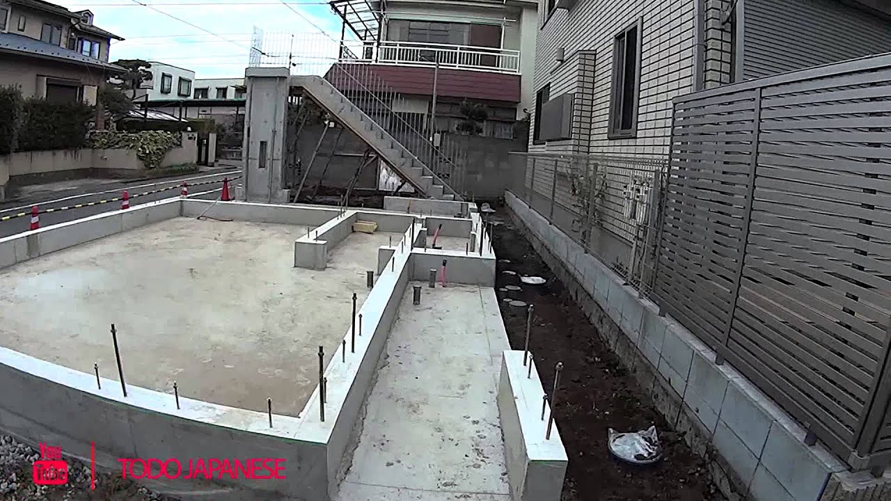 ASI SON los CIMIENTOS de una CASA JAPONESA  | TOKIO JAPON