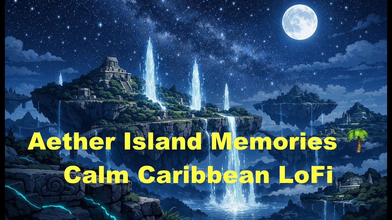 Aether Island Memories 🌴 Calm Caribbean LoFi