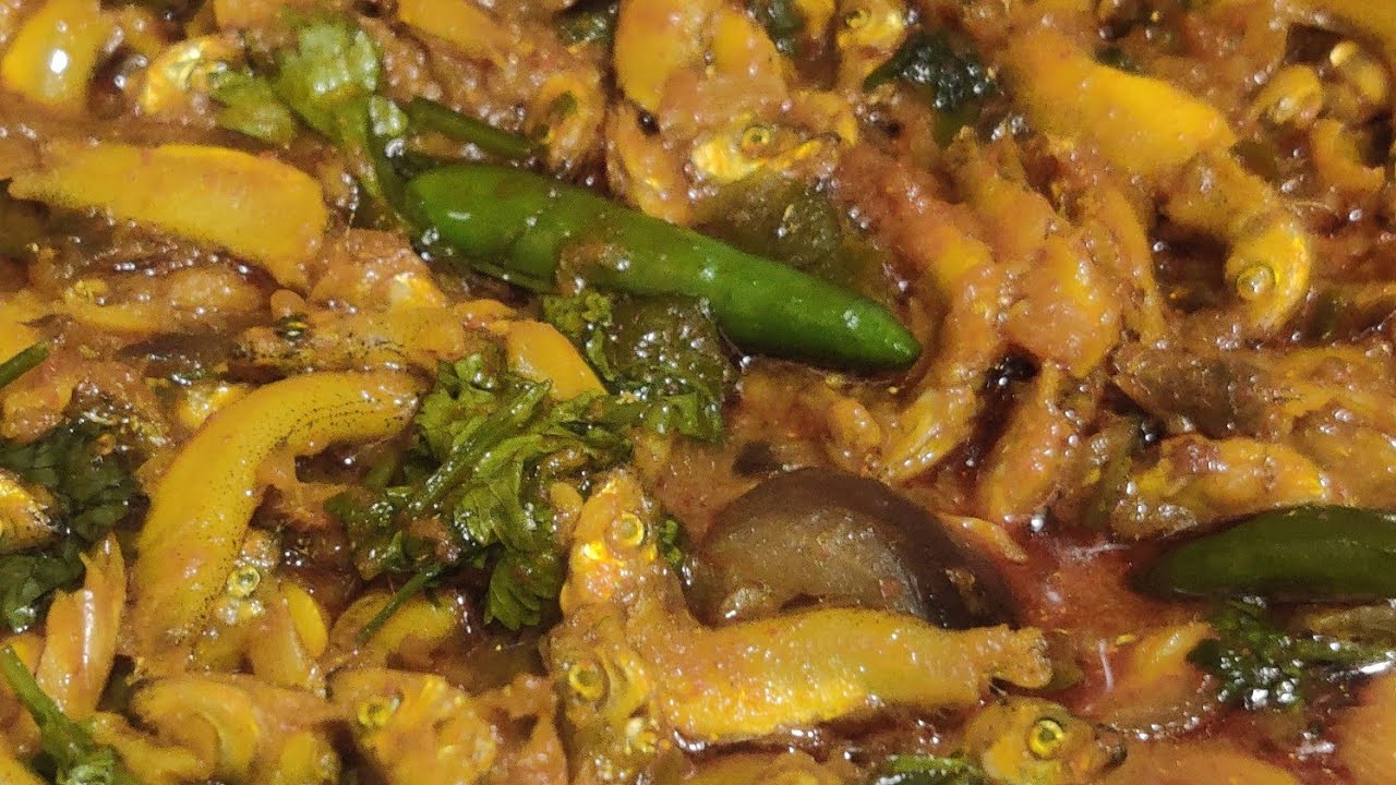 আজকের রেসিপি হলো ছোট মাছের ঝাল