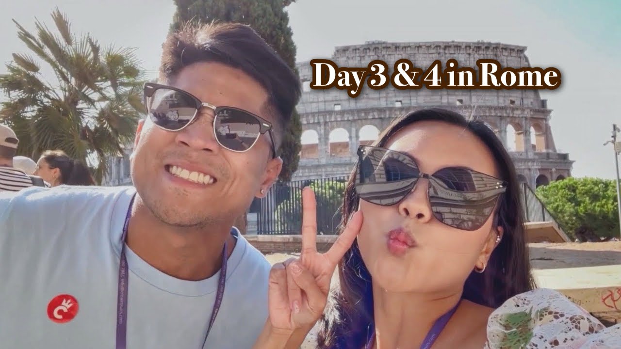 Short vlog of our third and last day in Rome | Marla Enriquez EP 32