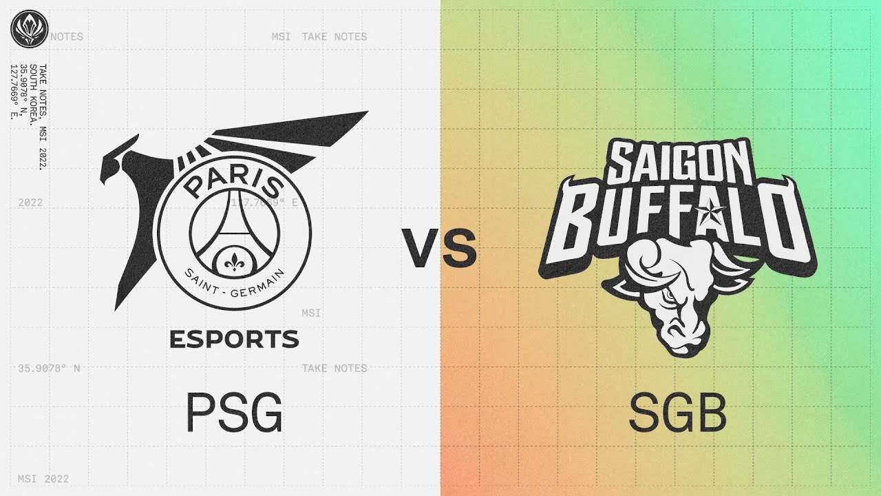 PSG vs. SGB | 2022 MSI Rumble Stage Day 1 | PSG Talon vs. Saigon Buffalo Esports